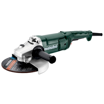 Meuleuse d'angle filaire 230 mm Metabo WP 2200-230 - En carton avec poignée supplémentaire