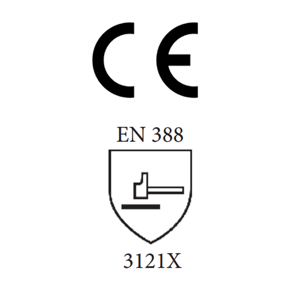 Gant de manutention Obra coton et enduction nitrile taille 9 - lot de 12 paires