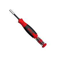 Tournevis avec magasin porte embout Wiha Lift up 12 embouts 25 mm fente PH PZ TX 6 pans