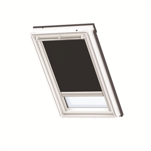 Store occultant Velux DKL pour fenêtre de toit MK06 - 78,0 CM x 118,0 CM - Noir