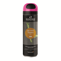 Le tempo TP cerise FLUO 500ml éphémère à base de craie