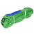 Elingue ronde sans fin Levac avec gaine polyester CMU 2 tonnes longueur 1.5 mètres