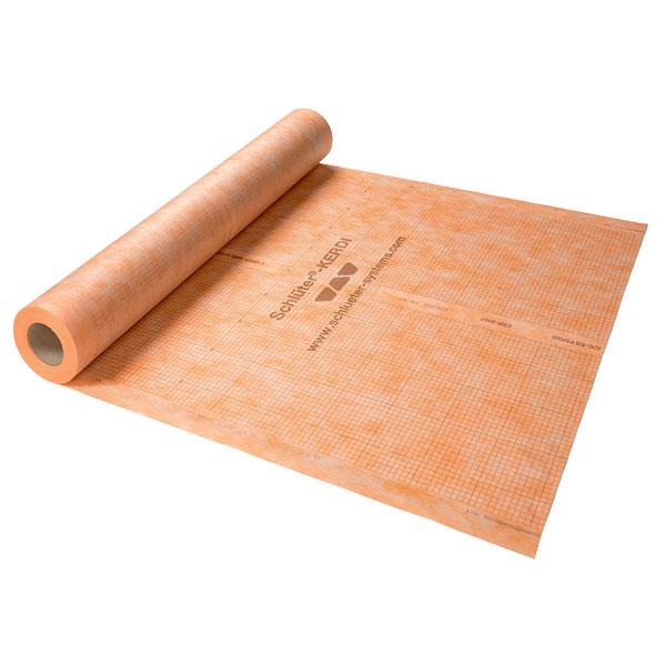 Natte d'étanchéité sous carrelage pour mur et sols - KERDI 200 - 30 m x 1 m