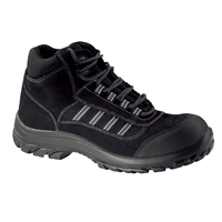 Chaussures de travail et securite montantes noir tige cuir EPI Norme EN345  S3 Taille - 41