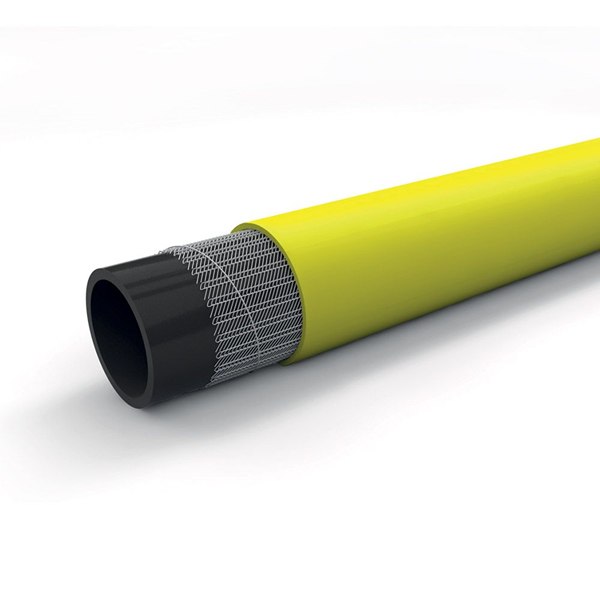 Tuyau d'arrosage semi-professionnel Lily Fitt - Diamètre 15 mm - Longueur 50 mètres - Jaune