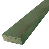 Bois d'ossature en Douglas - traitement classe 3 vert - classe structurelle C24 - 45 MM x 220 MM x 6,00 M