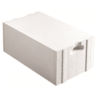 Bloc béton cellulaire à emboîtement avec poignées - Thermo 30 Ytong - 3,33 m².K/W - 625,0 MM x 250,00 MM - ép. 300,00 MM