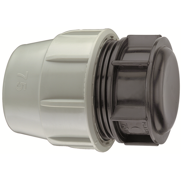 Bouchon fin de ligne série 7 à compression - ⌀ 90 mm