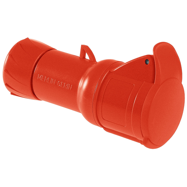 Prise mobile industrielle 3P+T Schneider PratiKa - IP44 - IK08 - 16 A - 380 à 415 V