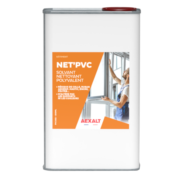 Nettoyant polyvalent pour surfaces fragiles - NET'PVC - bidon de 500 ml