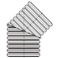 COUDE 45D ID 400 PE ECOPAL NF MM