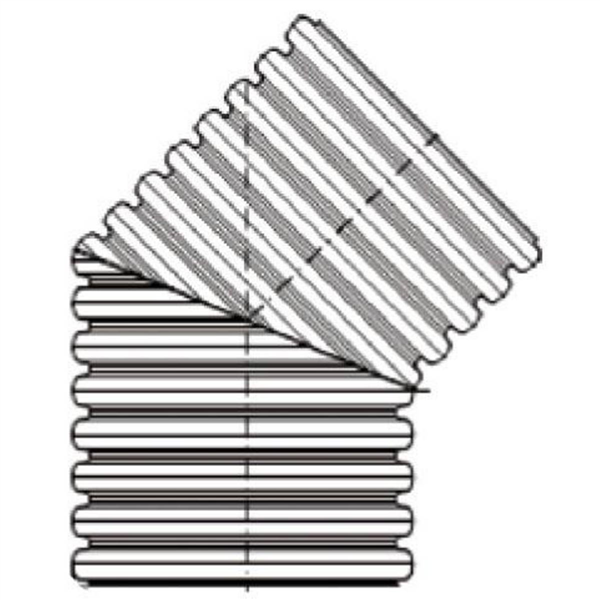 COUDE 45D ID 400 PE ECOPAL NF MM