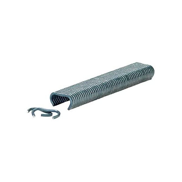 Agrafes grillage Rapid VR22 acier revêtu en plastique gris - lot de 1100