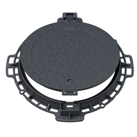 Regard de visite en fonte C250 Rondo - articulé et verrouillé - ∅850 mm passage utile ∅600 mm