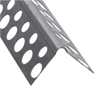 Cornière plâtrière perforée spécial placo en acier galvanisé - 25 x 25 mm - longueur 2 m