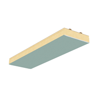 Panneau sandwich toiture USYSTEM Roof SW Gyp - 6,00 m².K/W - 0.6 x 5.50 m - ép. 167,00 MM