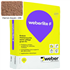 Enduit monocouche semi-allégé et coloré à grain fin WeberLite F 240 Marron moyen - sac de 25 KG