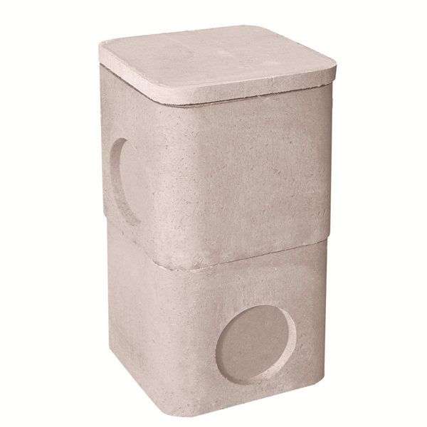 FOND DE REGARD BETON BATIMENT 30X30 EXT H30
