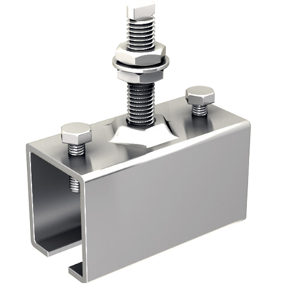 Manchon support à tige longue M10 Mantion 3531ML pour rail 3530 de porte coulissante ou pliante