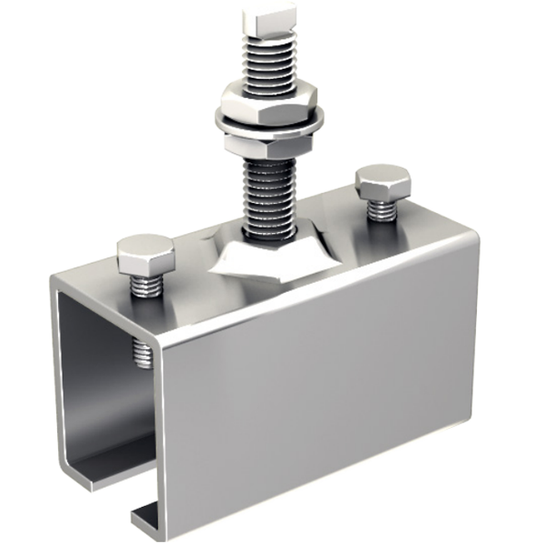 Manchon support à tige longue M10 Mantion 3531ML pour rail 3530 de porte coulissante ou pliante