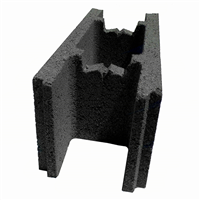 Bloc béton à bancher rectifié à emboîtement 500 x 200 x 200 mm - B40 Obra