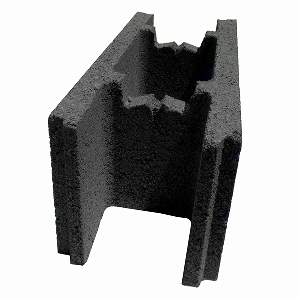 Bloc béton à bancher rectifié à emboîtement 500 x 200 x 200 mm - B40 Obra