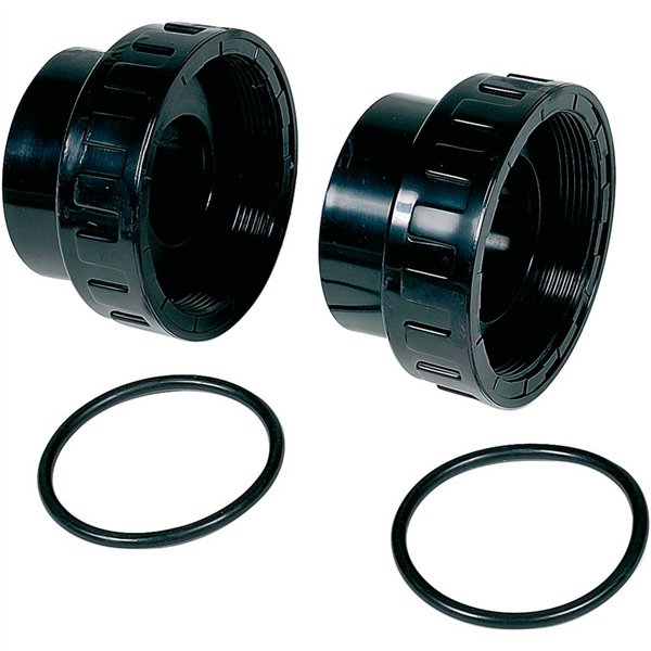 KIT 2 RACCORDS. PVC POUR POMPE KS 0.33 À 1HP.