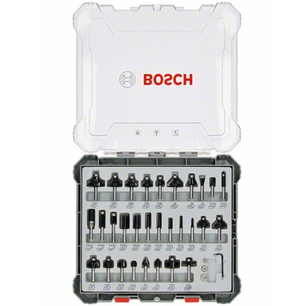 Kits de fraises à araser et de bordage, 6 pièces - Bosch Professional