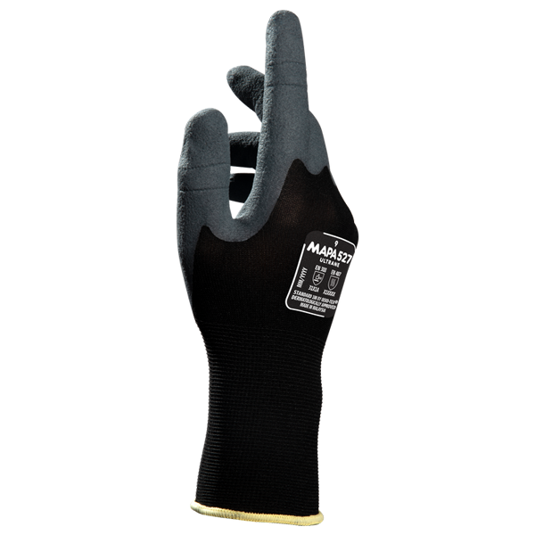 Gant de manutention anti-happement spécial mécanique - Ultrane 527 Mapa - taille 9