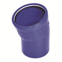 COUDE 15° MF DN100 - SANCOL - PP SN4