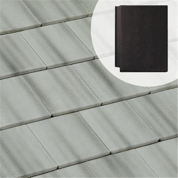 Tuile béton grand moule à aspect plat - Innotech - Lauze - 42 x 33 cm