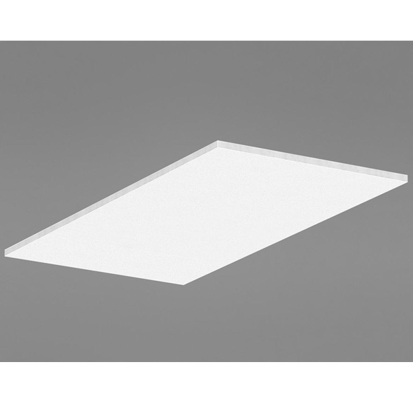 Îlot flottant acoustique Ecophon Solo Rectangle à suspendre - Blanc - 2400 MM x 1200 MM - ép. 40 MM - lot de 2
