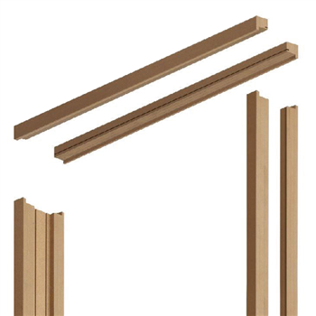 Kit huisserie de finition Gypso en MDF à peindre pour châssis à galandage - 240,0 CM x 210,0 CM