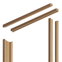 Kit huisserie de finition Gypso en MDF à peindre pour châssis à galandage - 100,0 CM x 210,0 CM