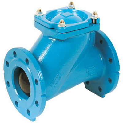 CLAPET ANTIRETOUR ASSAINISSEMENT FONTE A BOULE, PFA 10, ISO PN 10, DN 200
