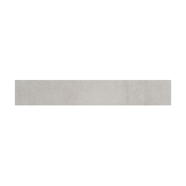 Plinthe en grès cérame émaillé effet béton Edilis Clark - 45,0 CM x 7,4 CM - Perla