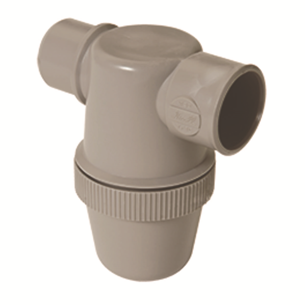 SIPHON LAVABO ENTREE HORIZ. D.50