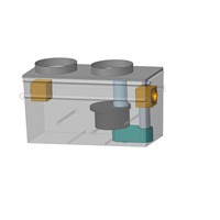 SEPARATEUR HYDROCARBURES AVEC DEBOURBEUR TN3 CLASSE 1