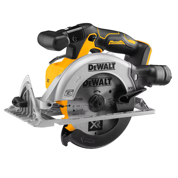 Scie circulaire sans fil 165 mm XR 18V Dewalt DCS565NT-XJ - en coffret avec lame carbure - sans batterie ni chargeur