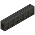 ACO MONOBLOCK URBAIN P100V - D400 COULEUR NOIR - BETON POLYMERE