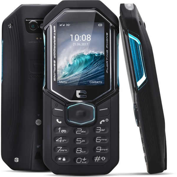 Téléphone portable de chantier étanche pack pro Shark-X3 Noir Crosscall