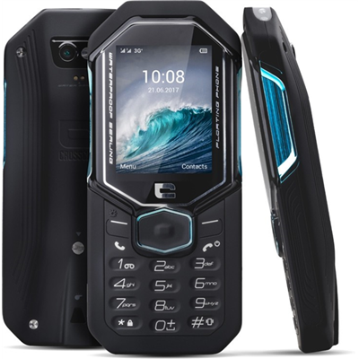 Téléphone portable de chantier étanche avec clavier pack pro Shark-X3 Noir Crosscall