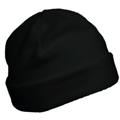 Bonnet 100% polyester micro polaire - K-Up - taille 55 cm - coloris noir