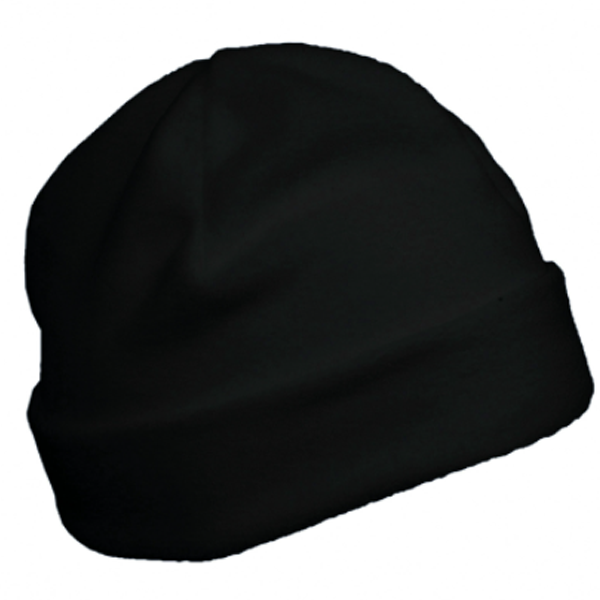 Bonnet 100% polyester micro polaire - K-Up - taille 55 cm - coloris noir