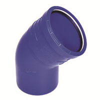 COUDE 45° MF DN100 - SANCOL - PP SN4