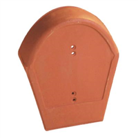 Fronton 90° grand modèle p/ faîtière à pureau variable (814)