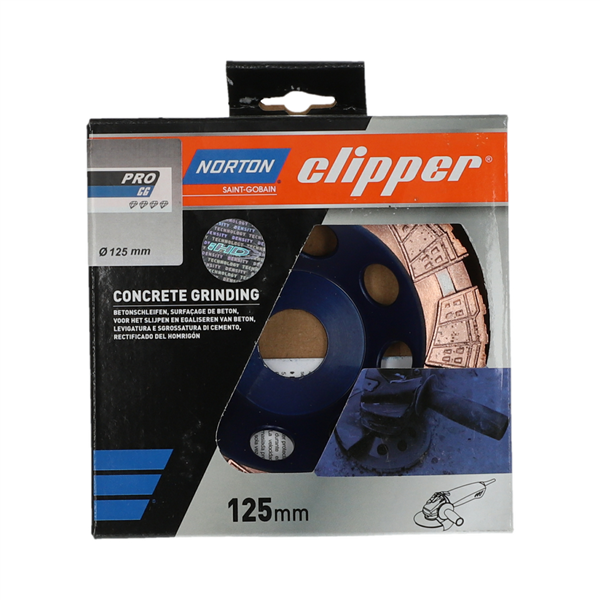 Plateaux de surfaçage  PRO CG - 125x22.23mm Norton Clipper