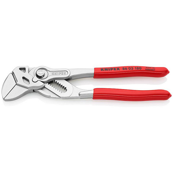Pince clé gainée Knipex longueur 180 mm Diamètre maxi 40 mm