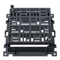 Grille concave A/cadre D400 400x400 PMR