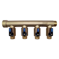 Collecteur portee plate vannes bs 3/4" 3s